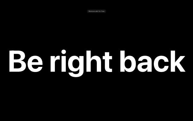 Fullscreen Text preview